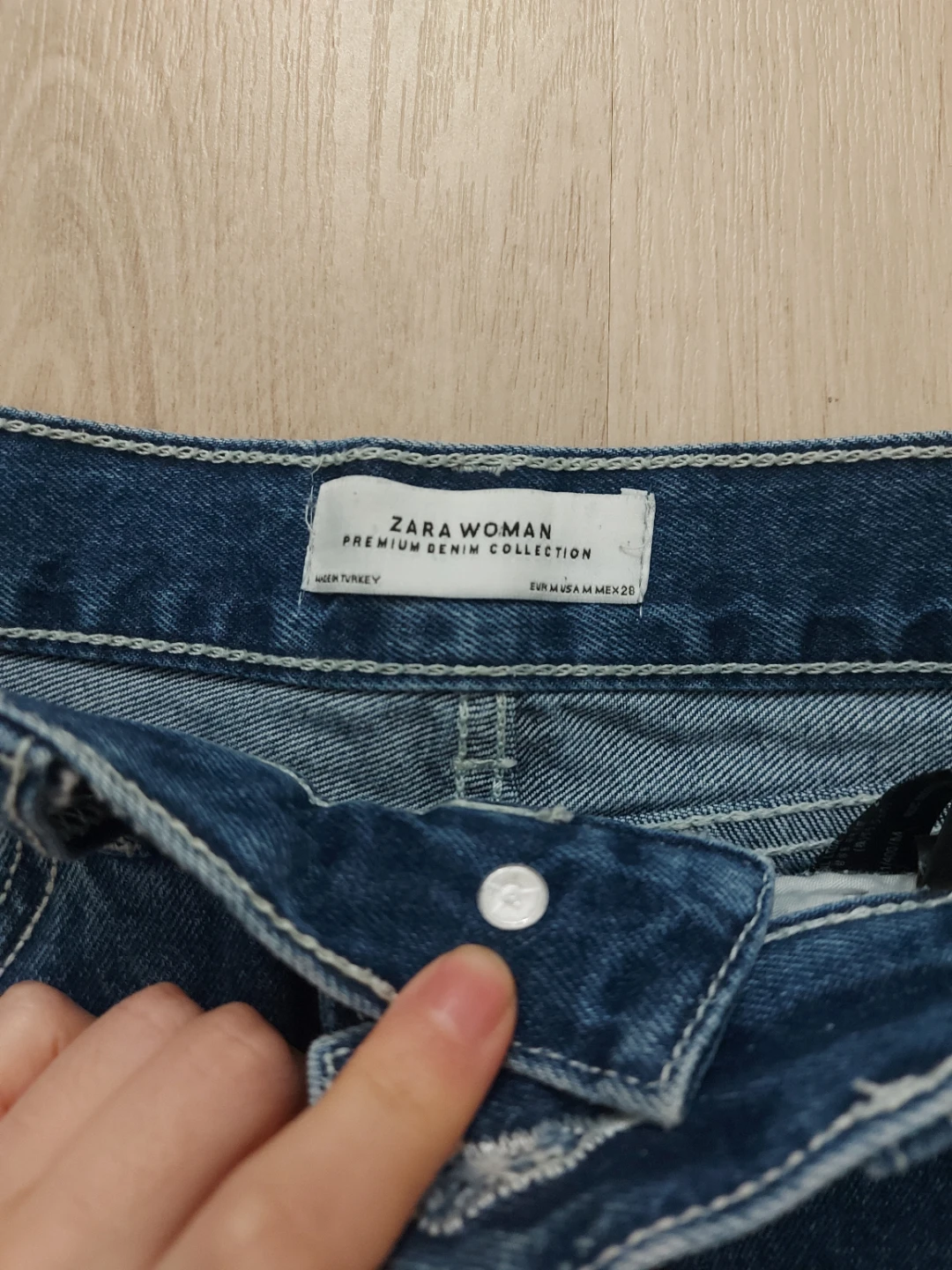 Zara Woman Denim Skirt - photo 2