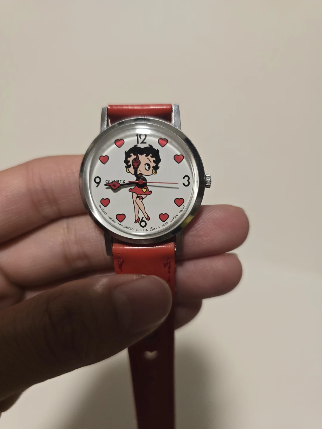 Betty Boop Watch New Battery