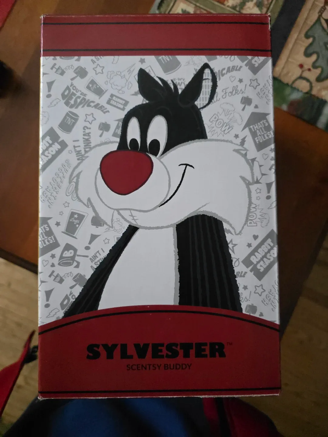 Sylvester Scentsy Buddy w/ 2 Scent Paks - New