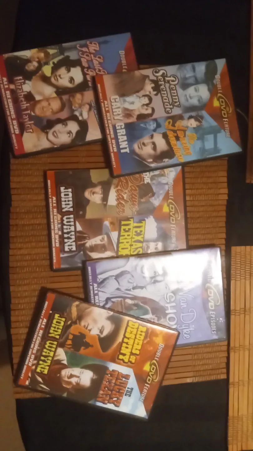 Cary Grant & John Wayne Double DVD Feature