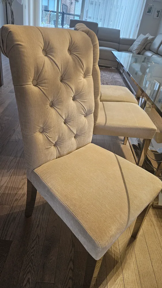 Glass Top Dining Table with 6 Chairs image indicator(3)