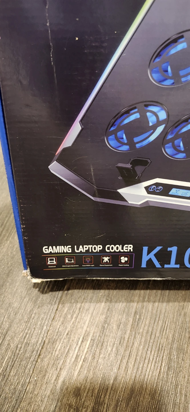 ICE COOREL K10 Gaming Laptop Cooler - New in Box! - photo 3