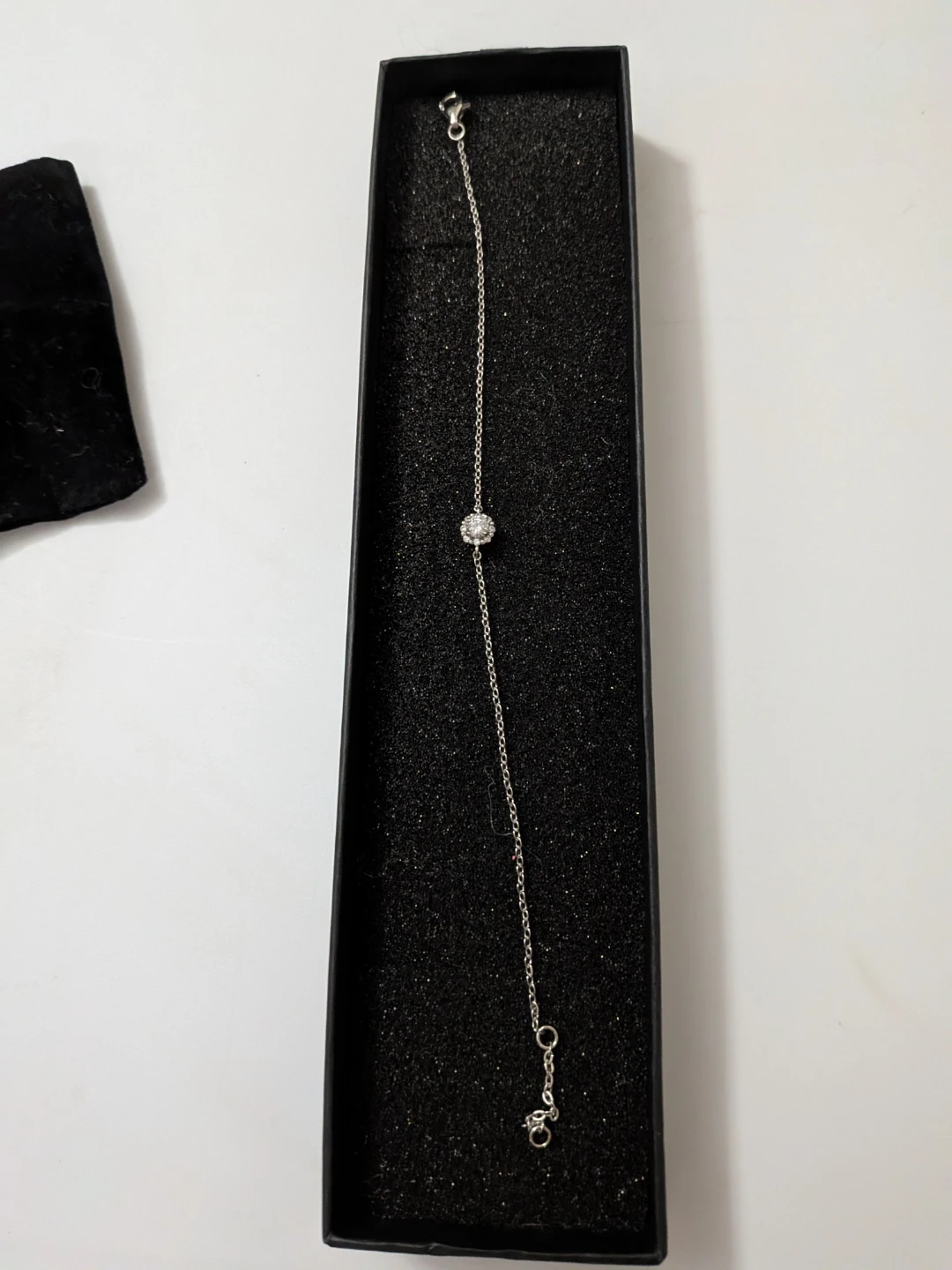 Silver-tone Bracelet with Box