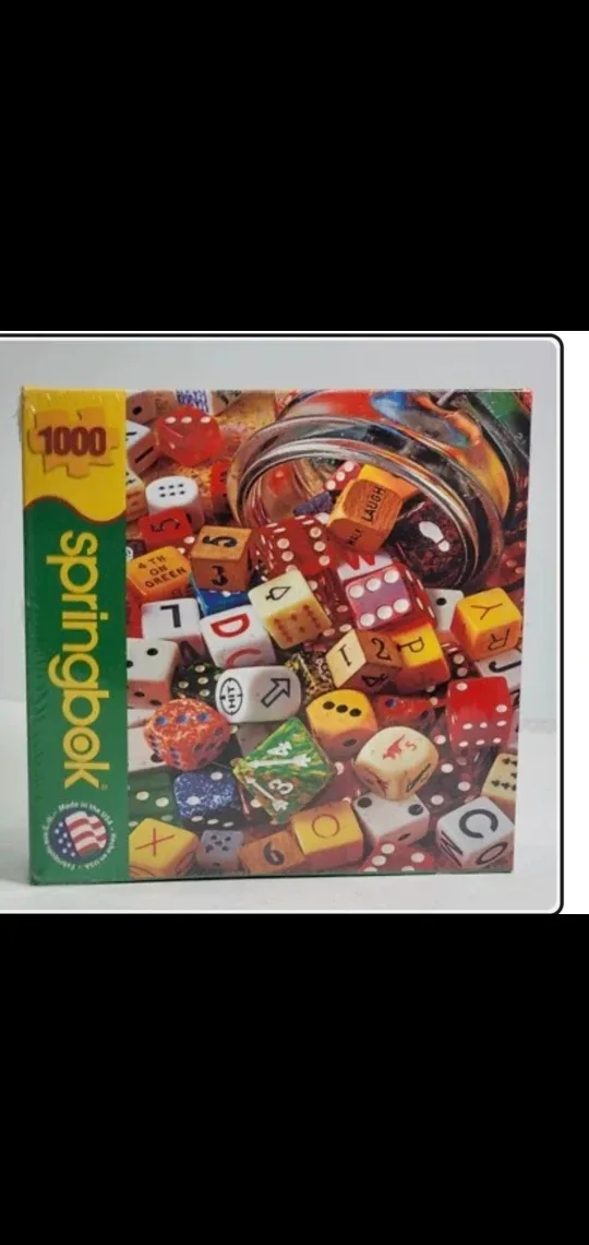 LUCKY ROLL JIGSAW PUZZLE #cleanout