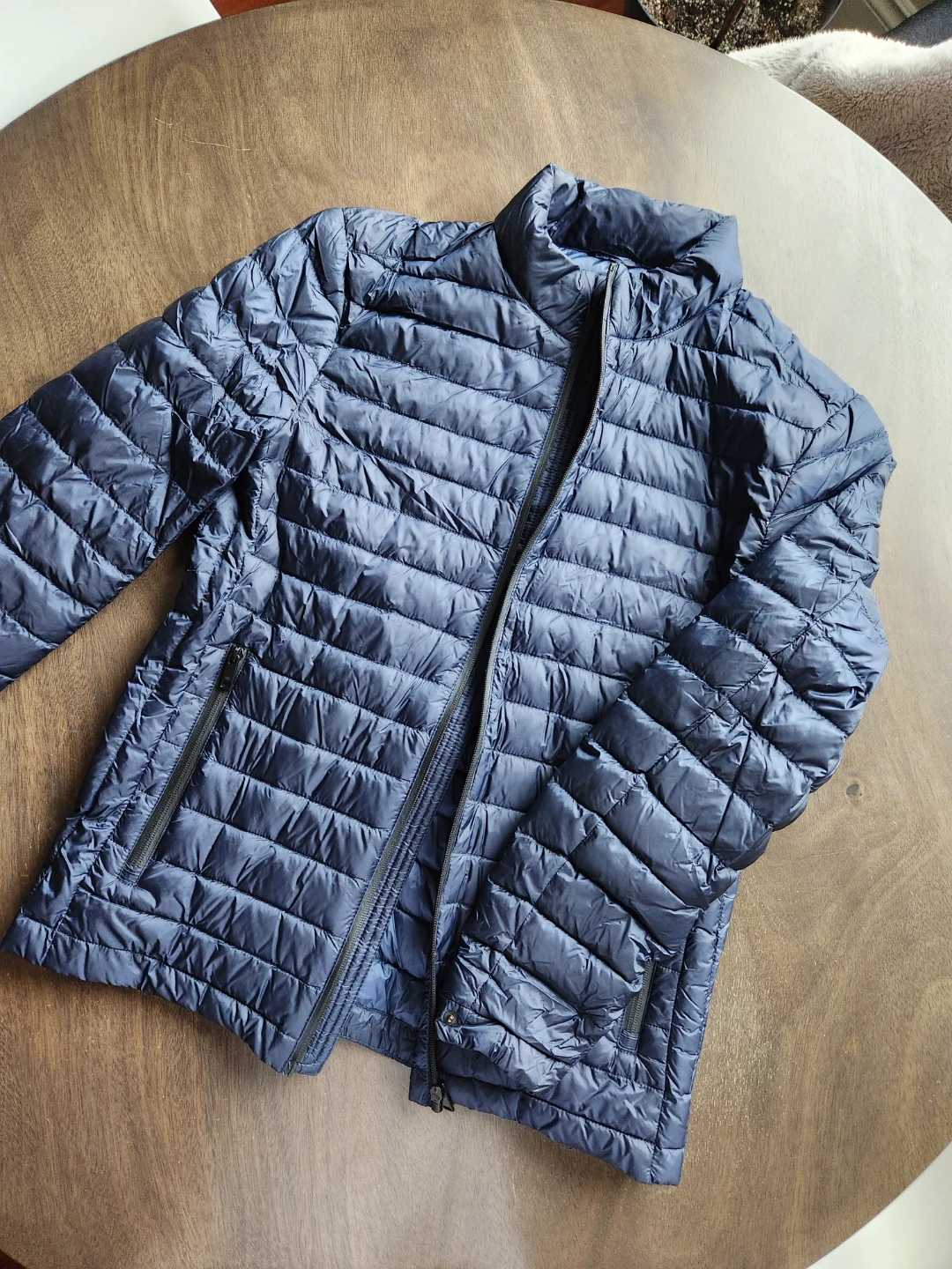 Zara Light Padded Jacket for Men, Blue (Size M)