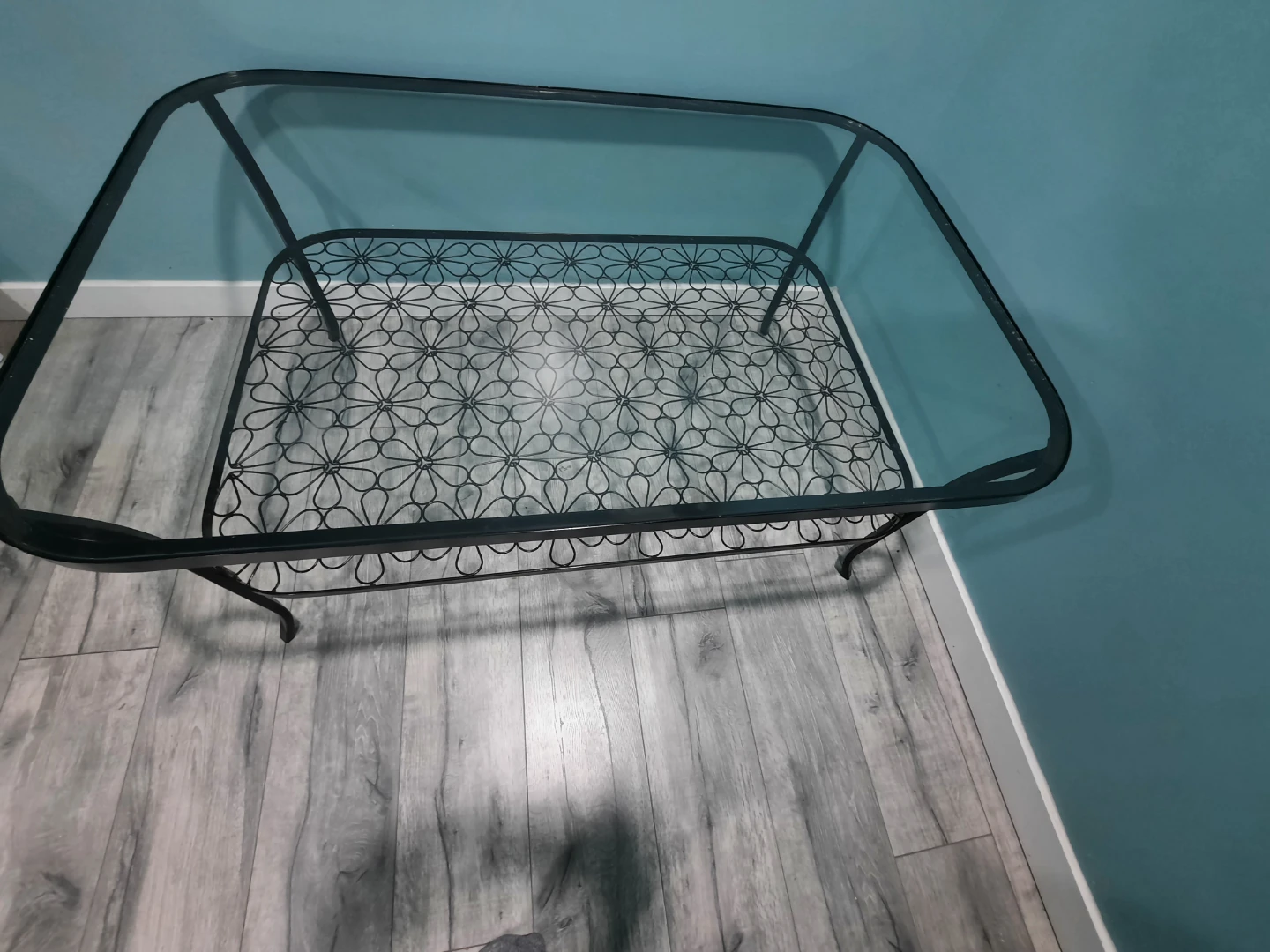 Glass Top Coffee Table