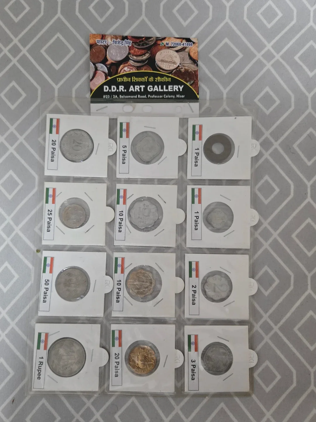 Indian Coins Collection - 1 Paisa to 1 Rupee image indicator(2)