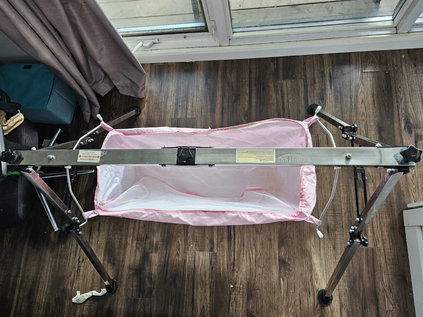 Portable / Foldable Baby Hammock with bag - photo 2