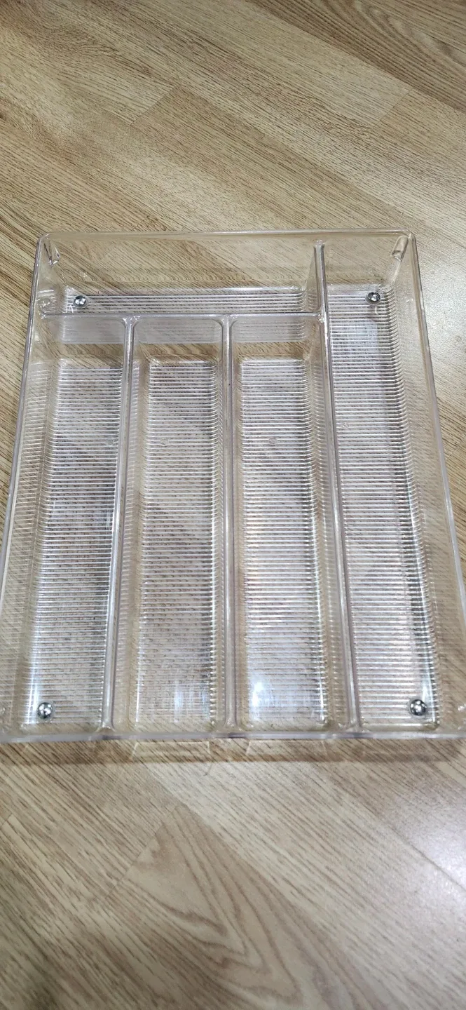 Clear Premium Plastic Drawer Organizer image indicator(2)