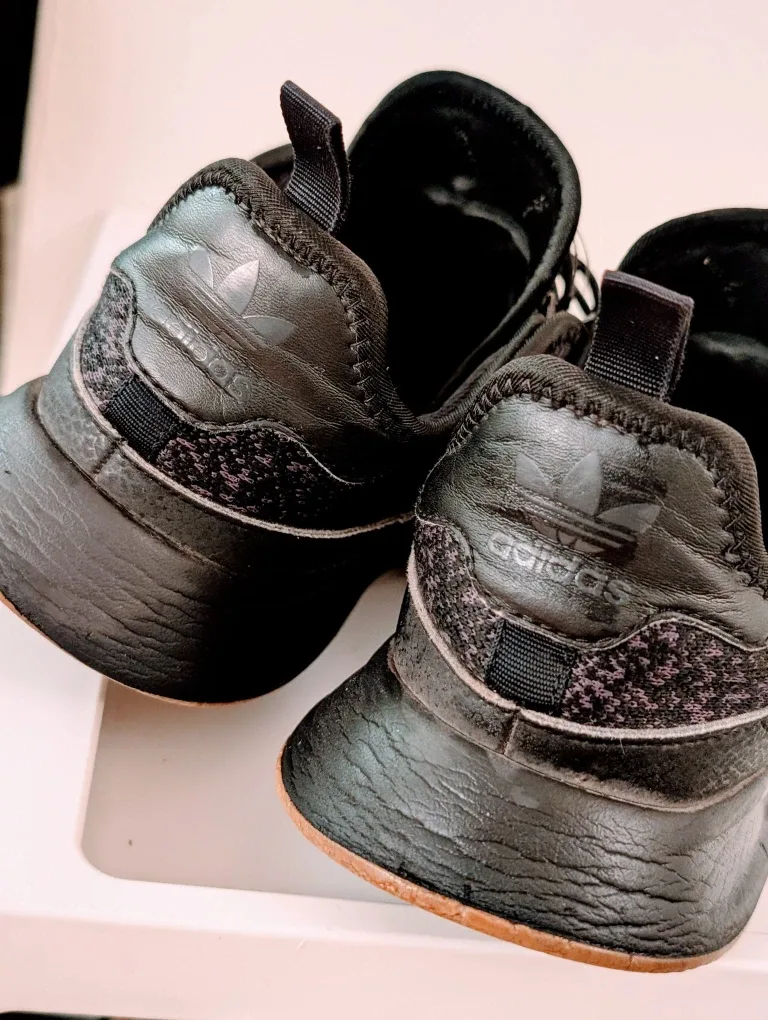 Adidas Black Running Shoes Size 8 #Cleanout image indicator(2)