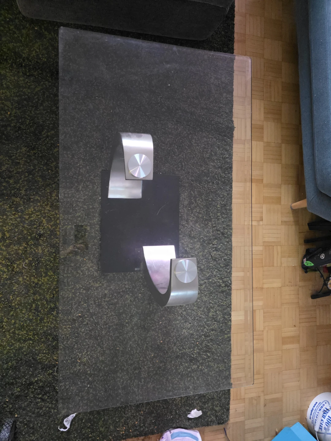 Glass Top Coffee Table - photo 2