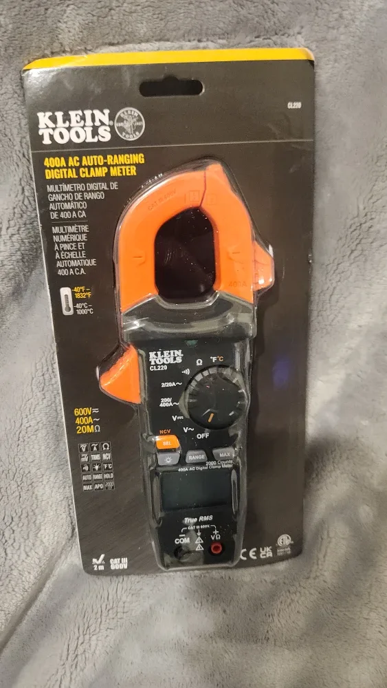 Klein Tools CL220 Digital Clamp Meter - New