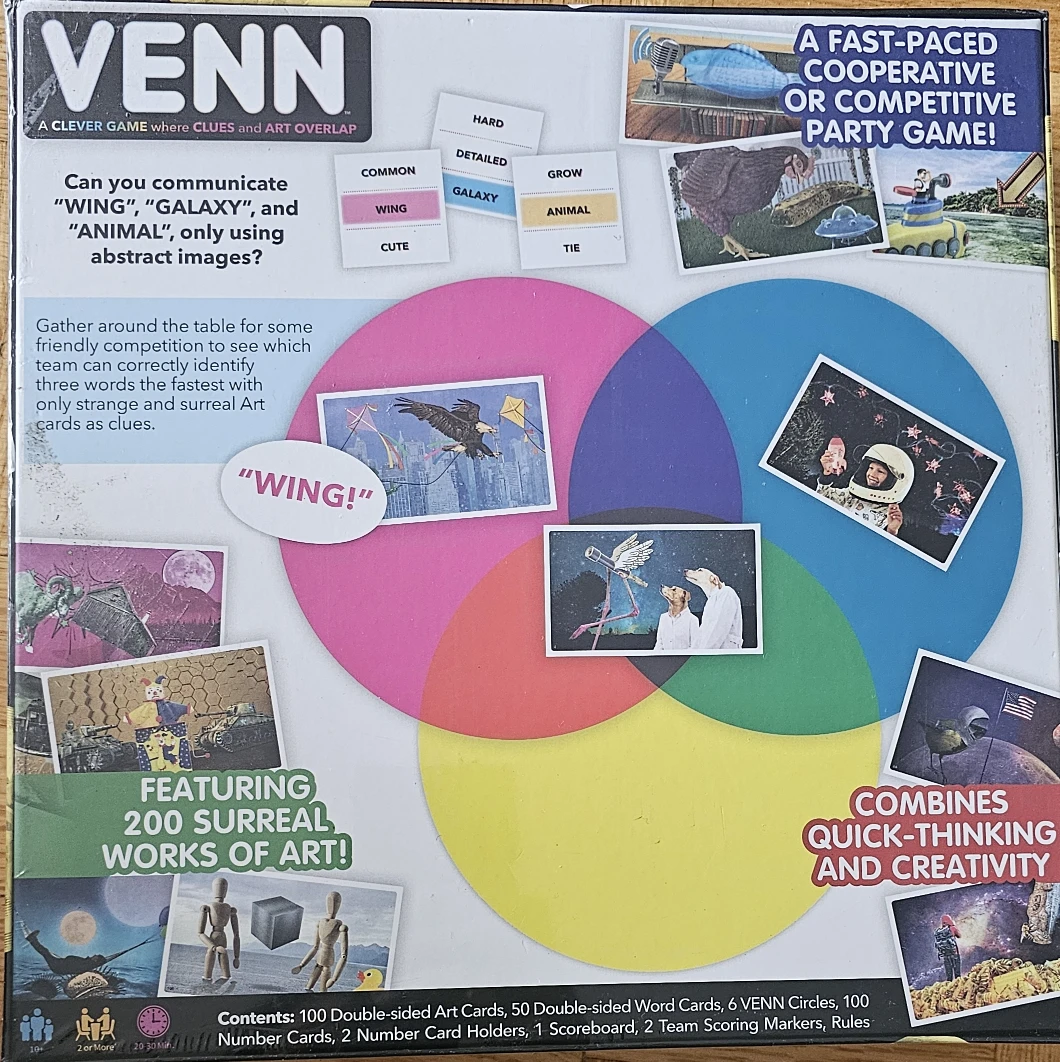 Venn Game - Clever Clues & Art Overlap - photo 2