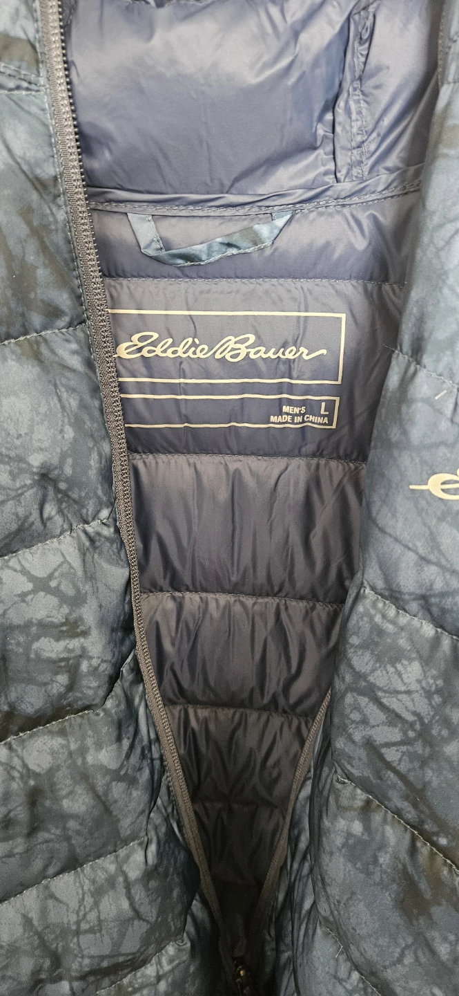Eddie Bauer Men's Down Jacket (Blue) - Size L - photo 3