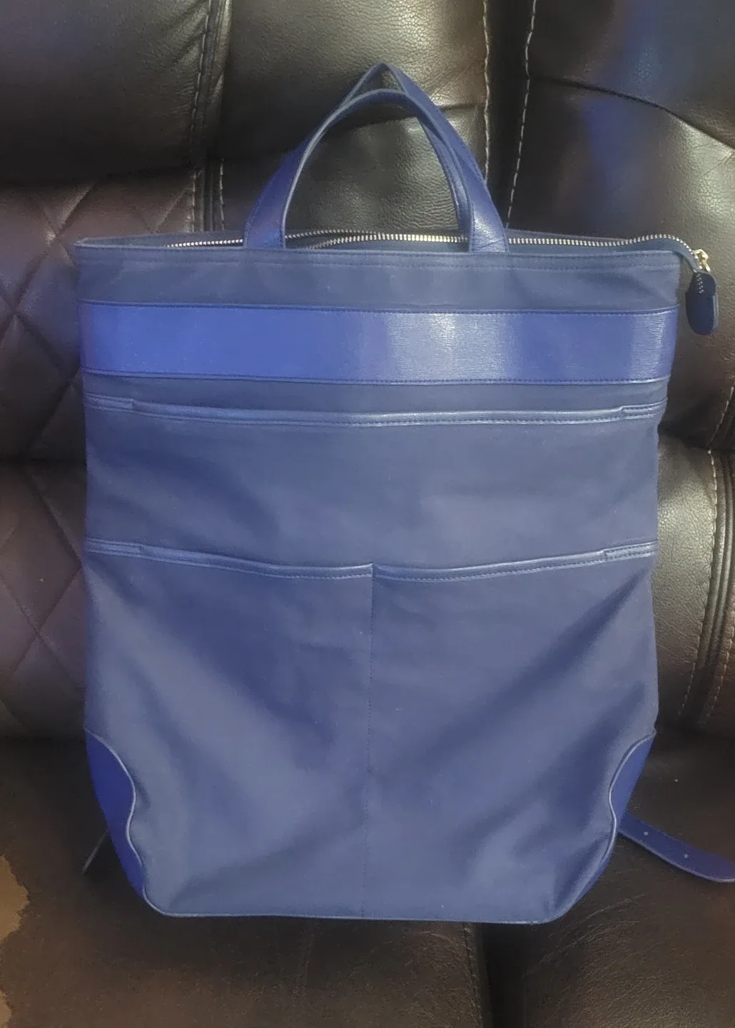 Fossil Blue Backpack