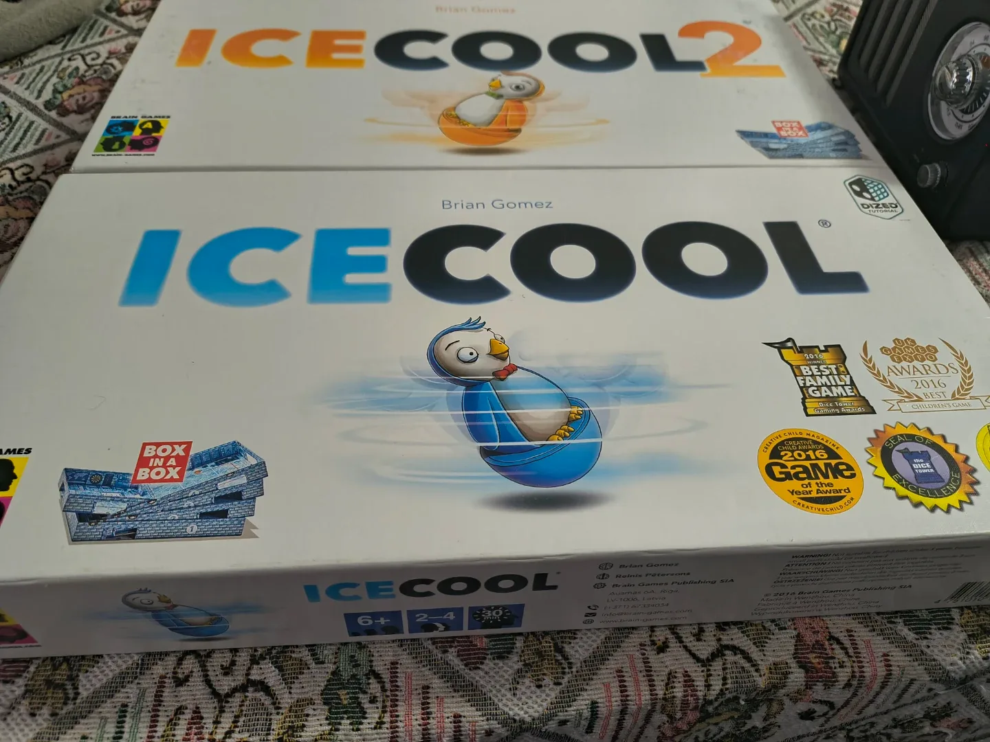 Ice Cool & Ice Cool 2 Board Games