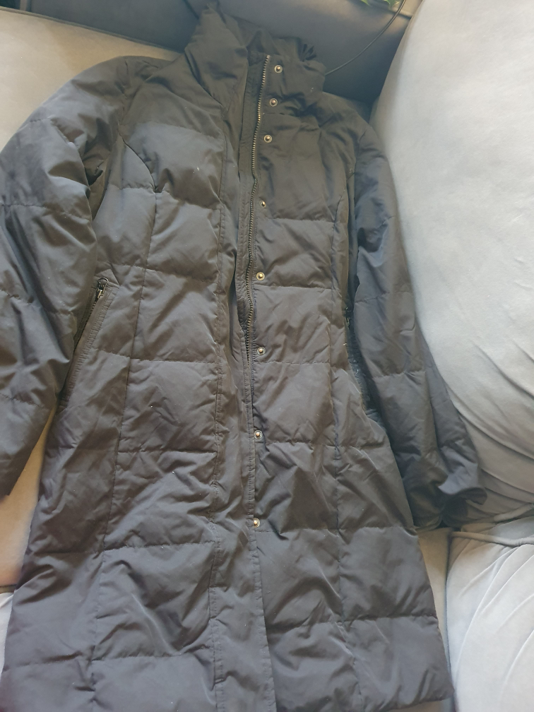 GAP Black Down Filled Puffer Coat - photo 2