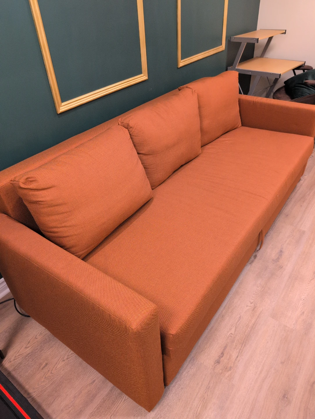 Orange Sofa Bed