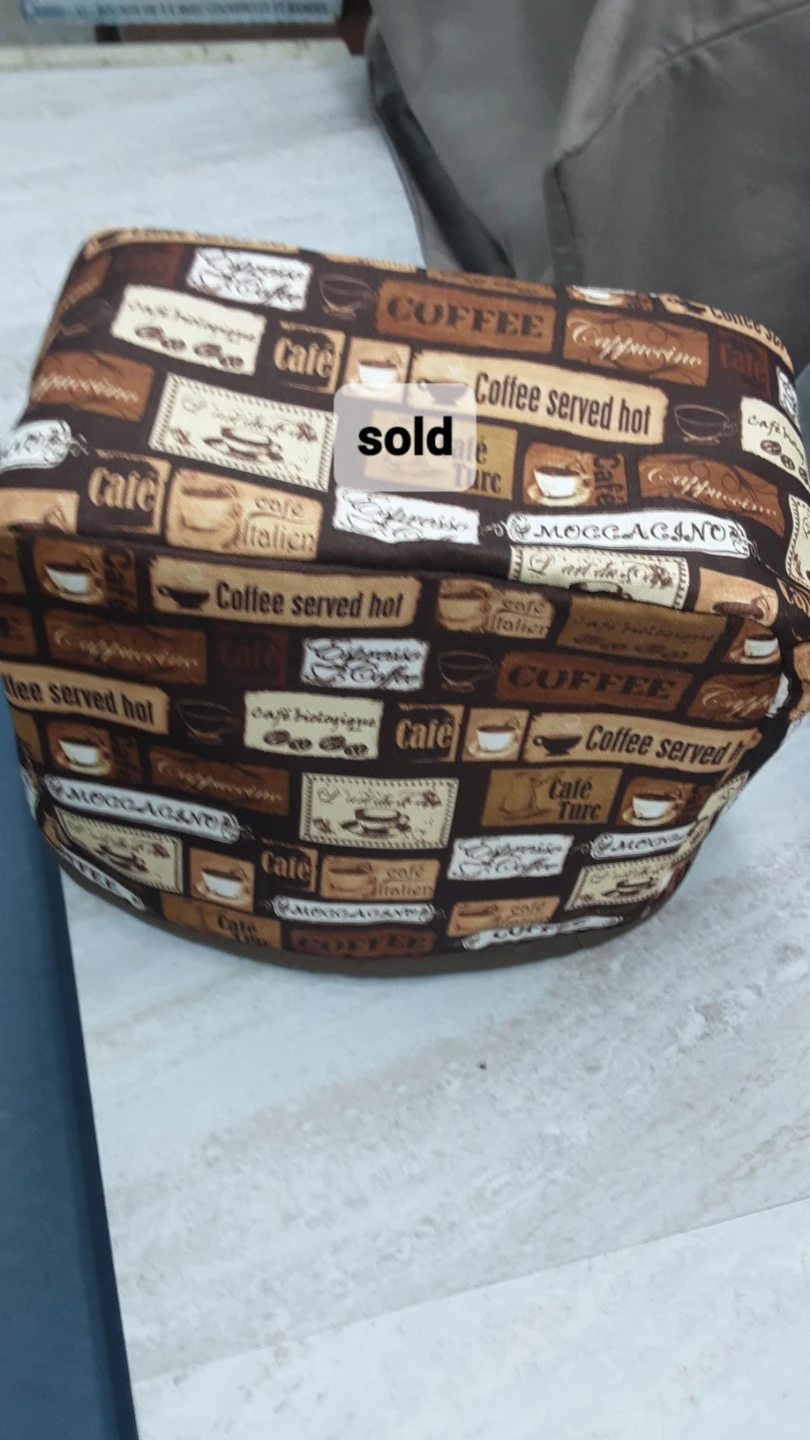 Coffee Print toaster cover - photo 2
