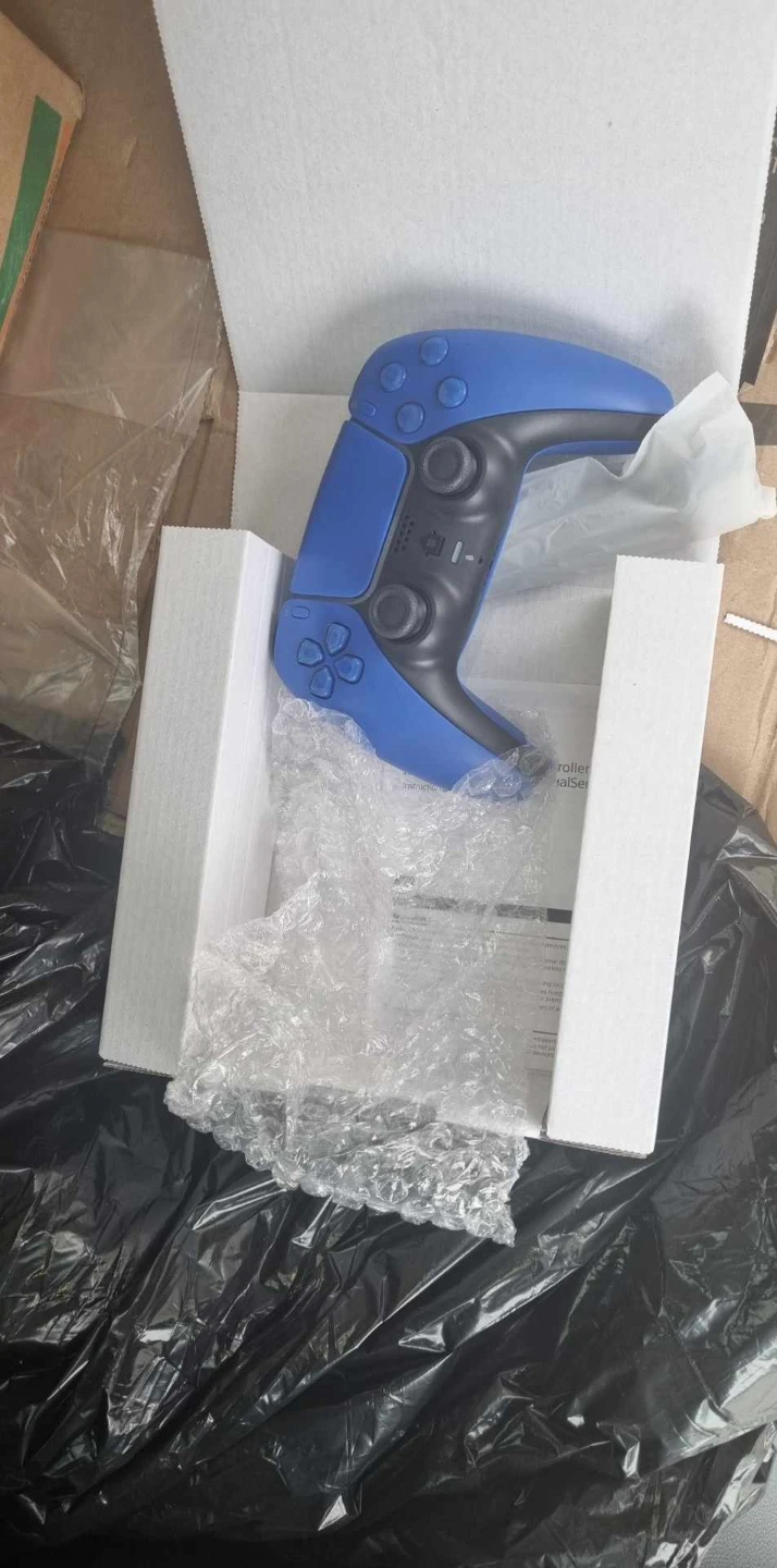 Blue PS4 Dualsense Controller - Like New!