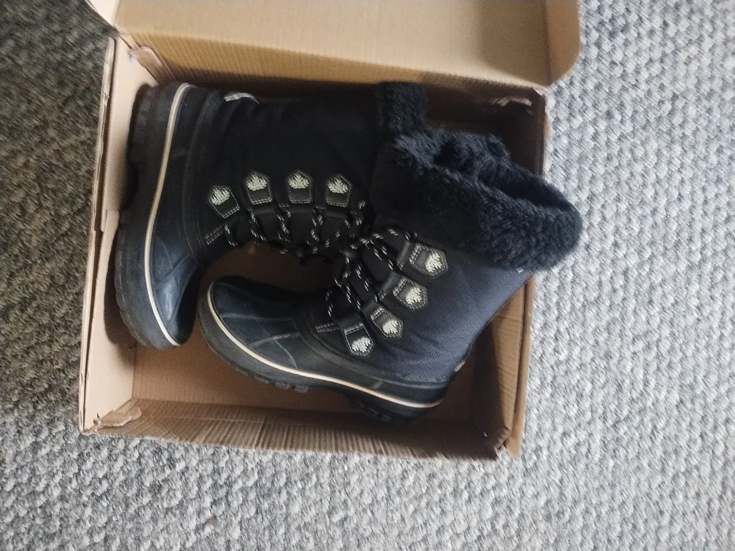 Sorel Black Winter Boots