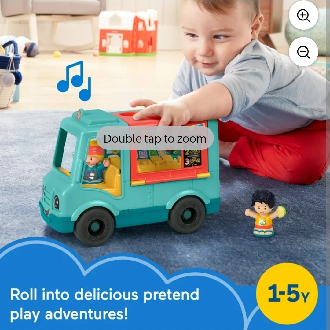 🏆 Fisher-Price Little People Food Truck - Ages 1-5 - photo 3