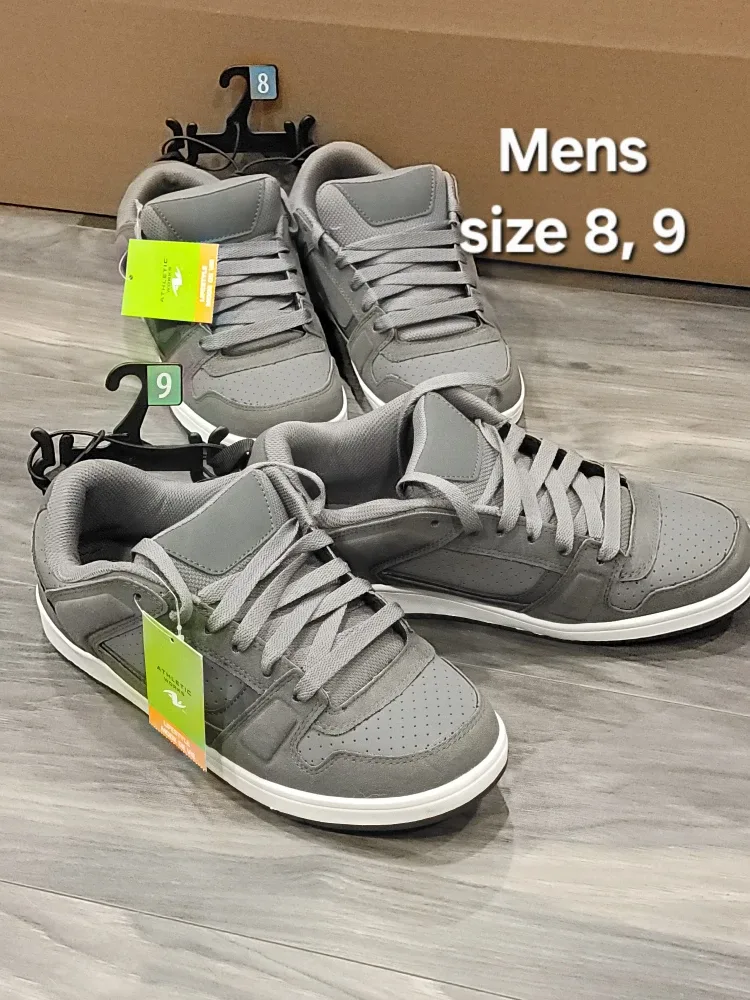 Athletic Works Grey Sneakers - Mens Size 8 and 9 available