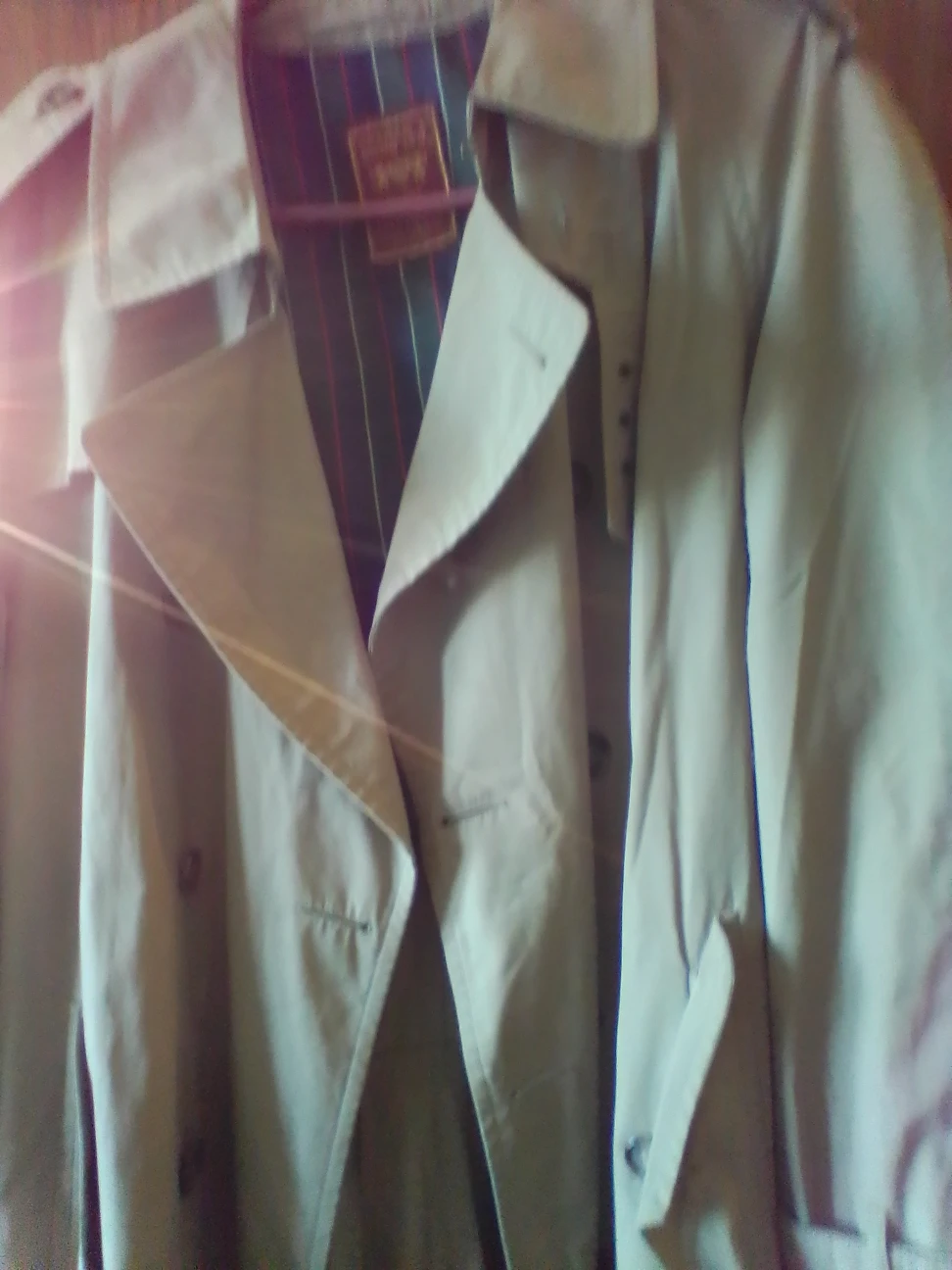 London Fog Trench Coat & Ninebot Electric Scooter - photo 2