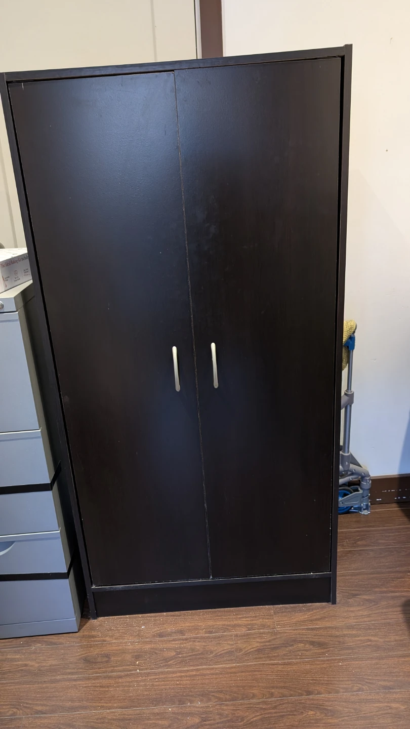 Dark Brown Wardrobe or Pantry Cabinet - photo 2