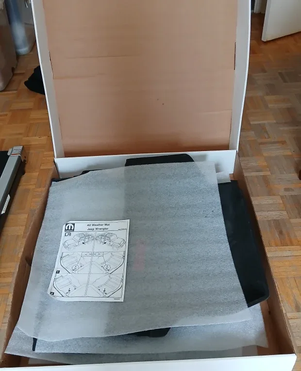 New MOPAR All Weather Jeep Wrangler Floor Mats image indicator(3)