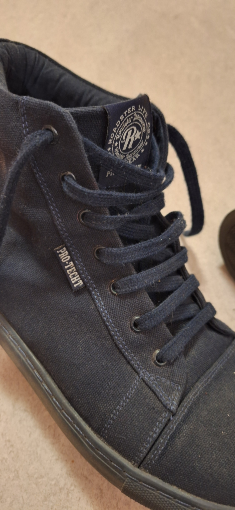 Roadster Life & Style Navy High-Top Sneakers - Size 11 - photo 3