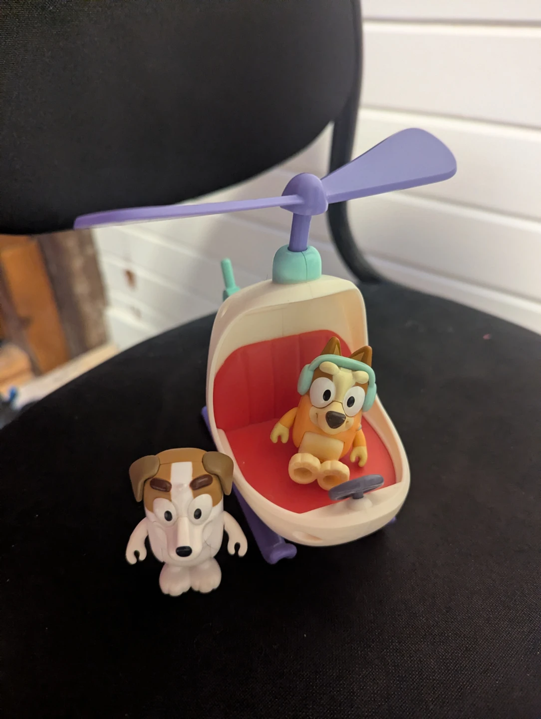 Bluey Helicopter & Jack Figure Set