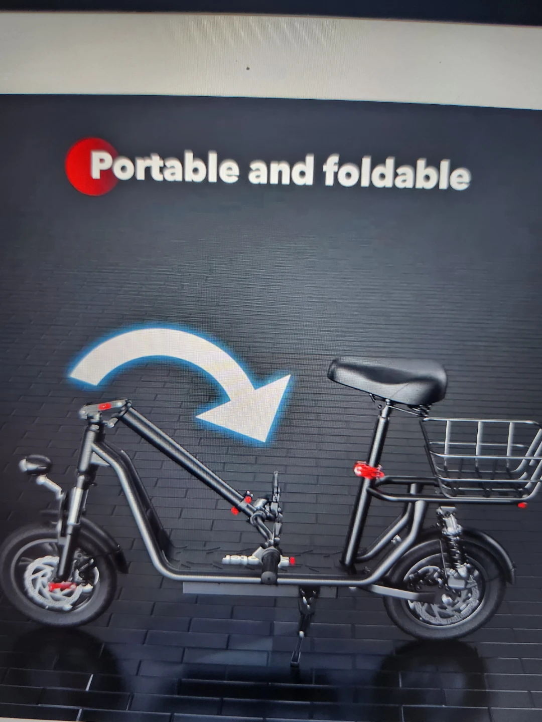 Electric Scooter - Black - photo 5