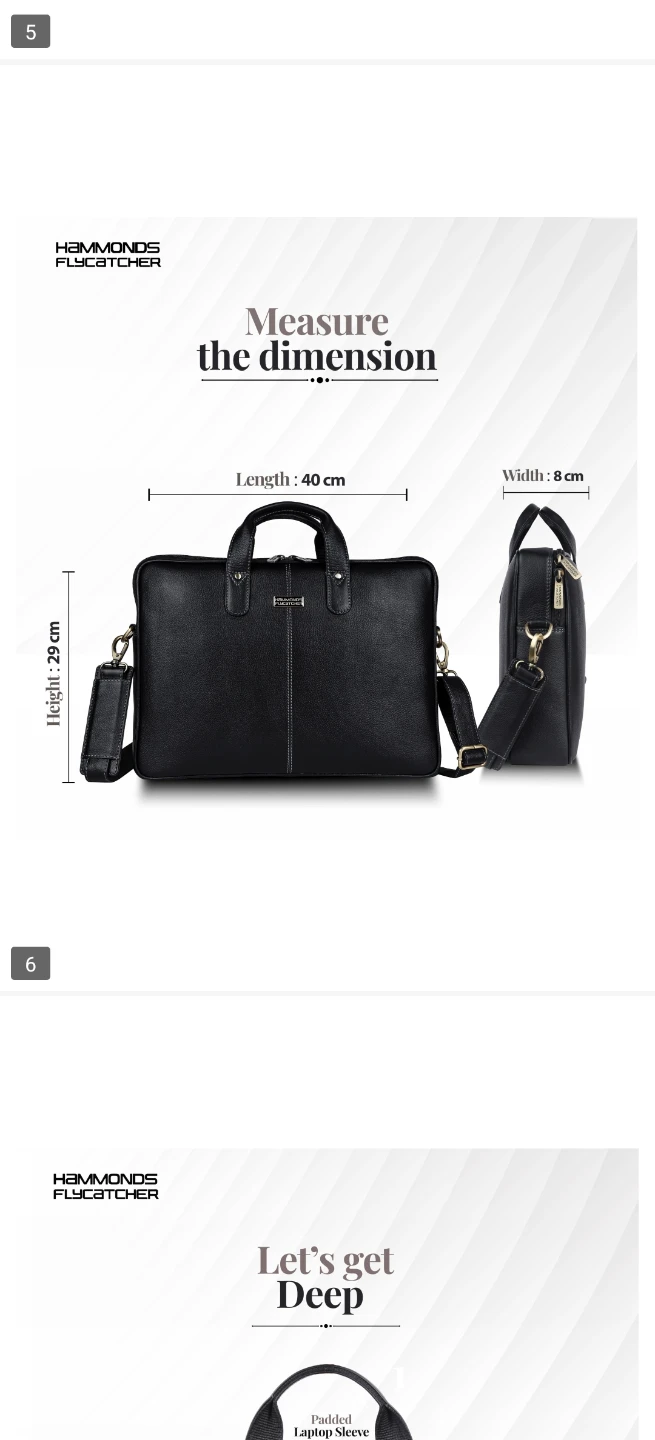 Hammonds Flycatcher Black Laptop Bag