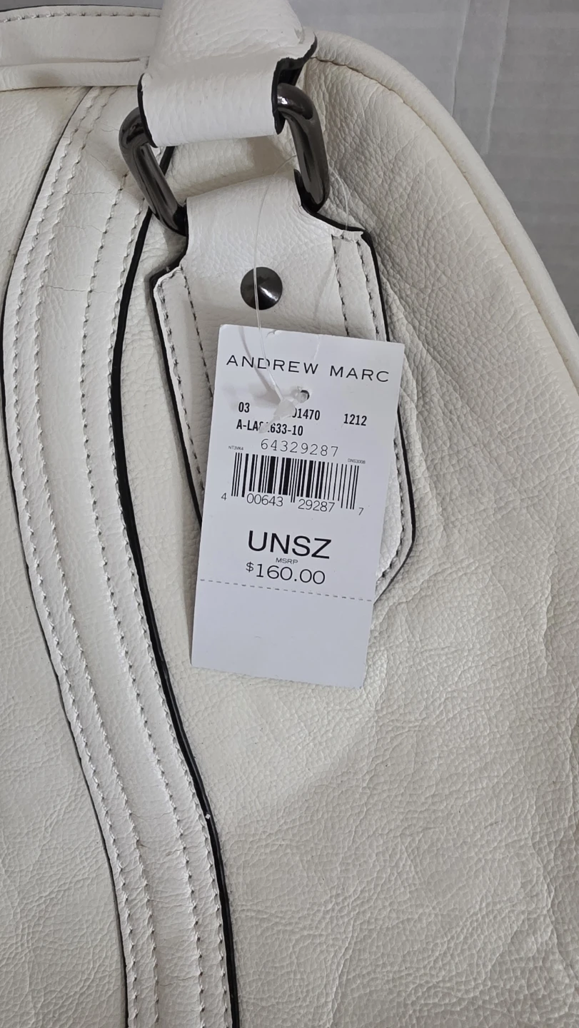 Andrew Marc White Satchel Purse - photo 3