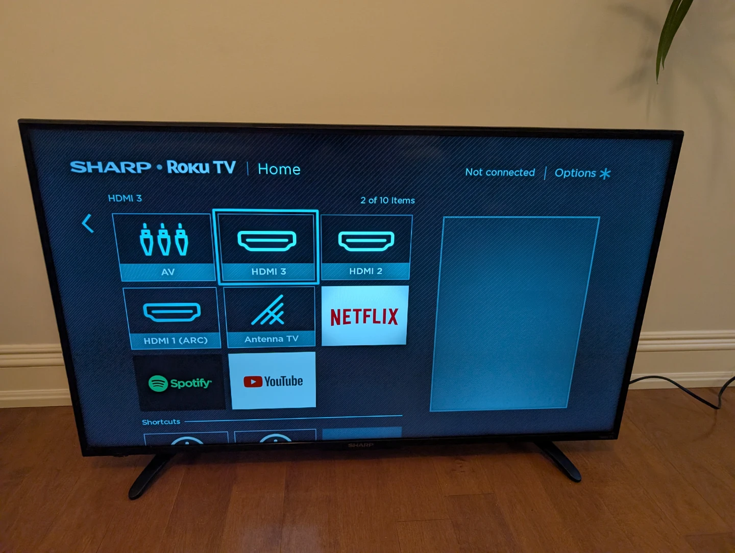 Sharp LCD TV 43" LC-43LBU591C