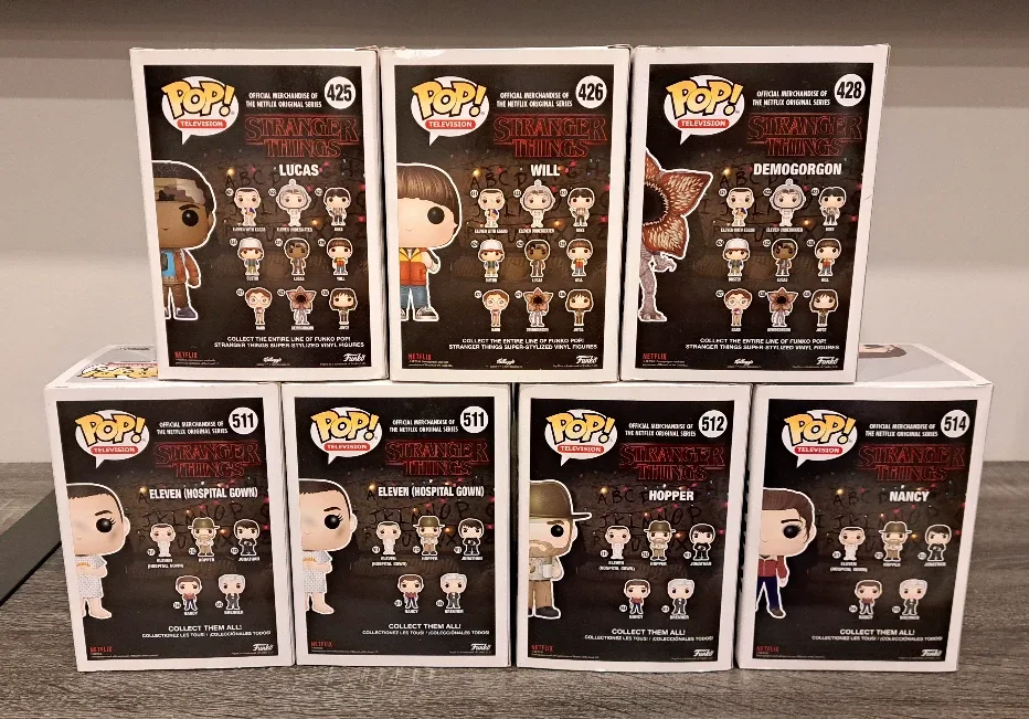 🙃🙂 Stranger Things 🙃🙂| Netflix Funko Lot #CleanOut image indicator(3)