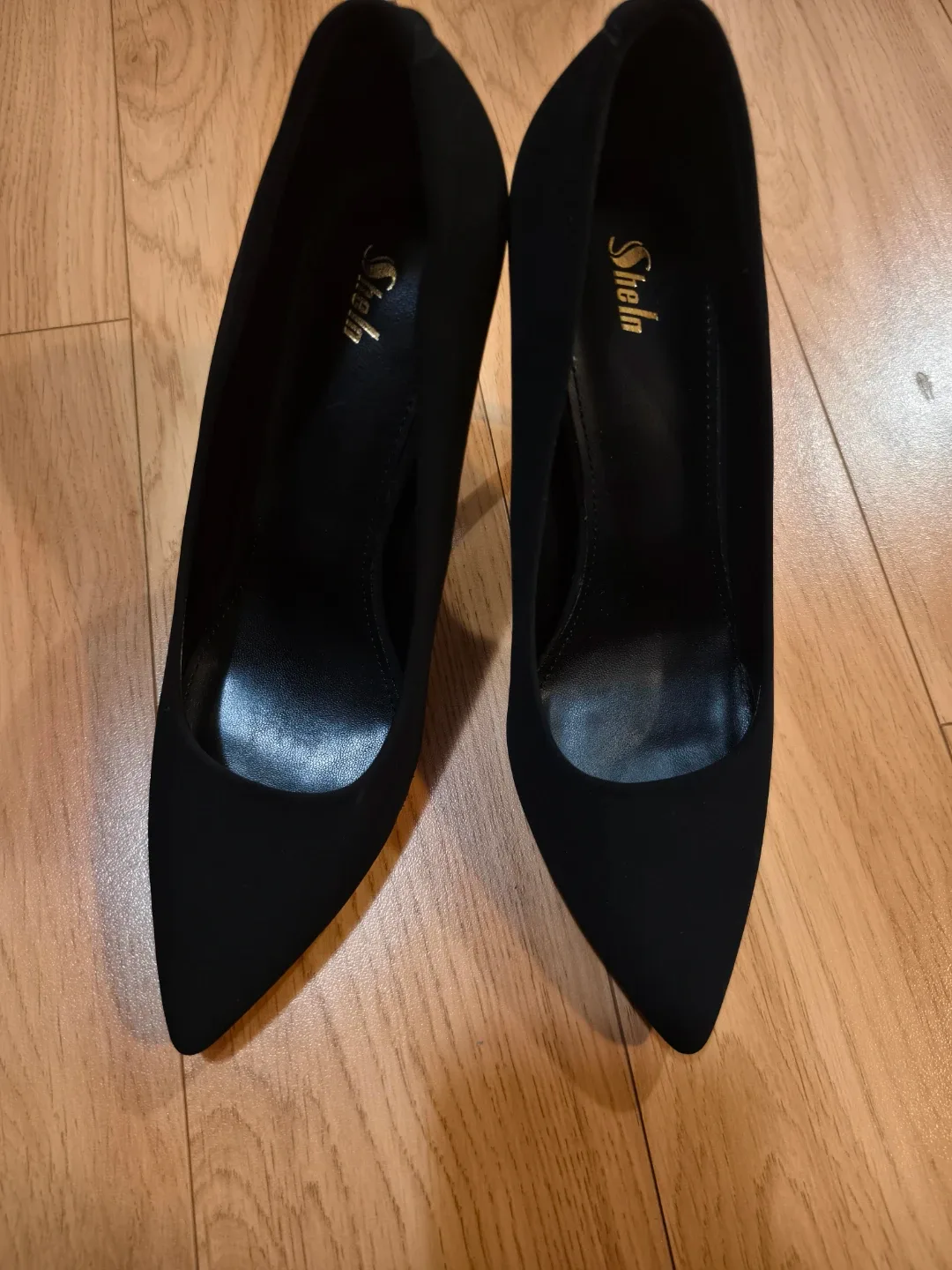 SheIn Black Heels, Size 7