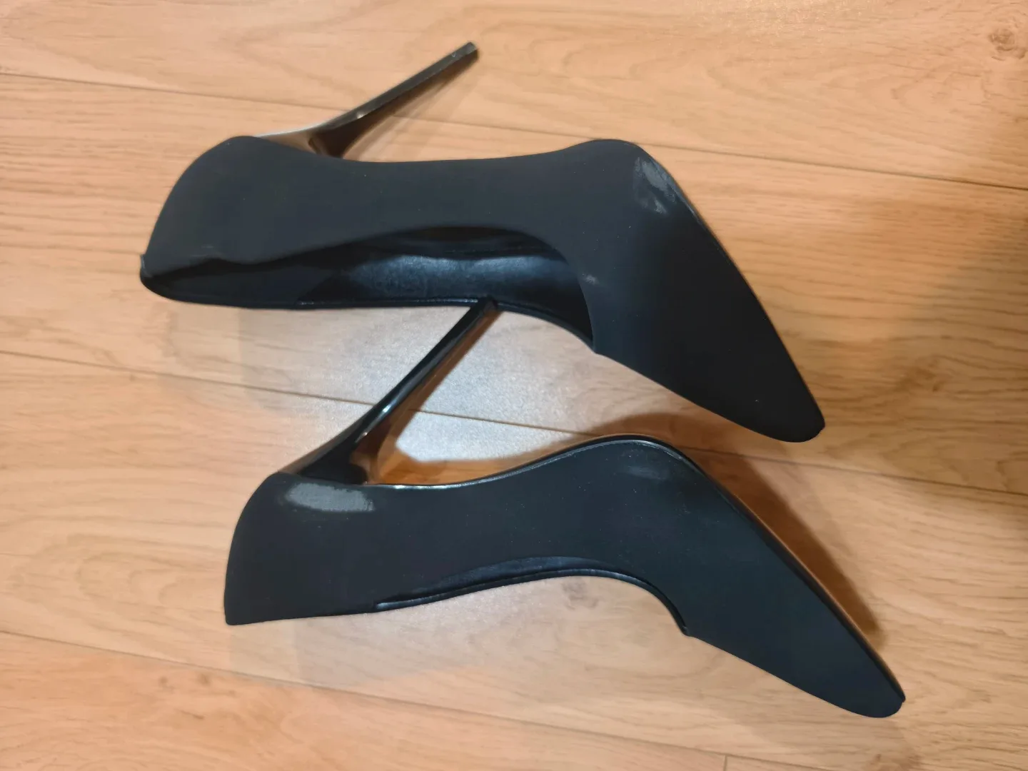 SheIn Black Heels, Size 7 image indicator(5)