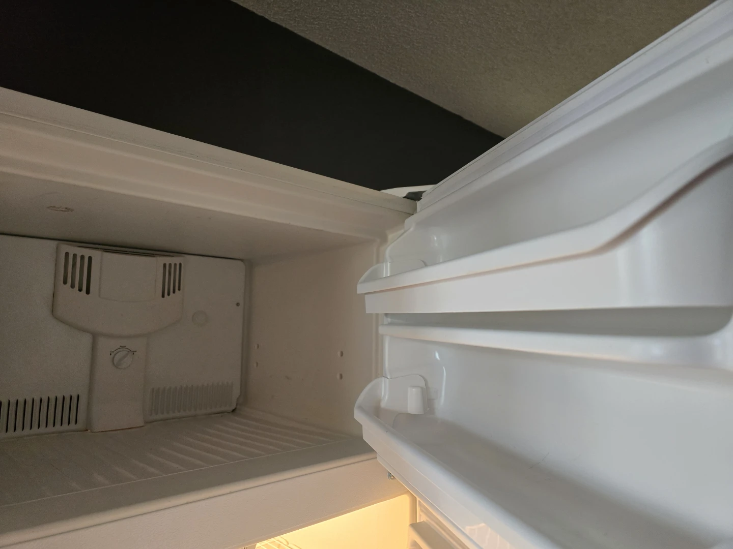 White Top Freezer Refrigerator - photo 3