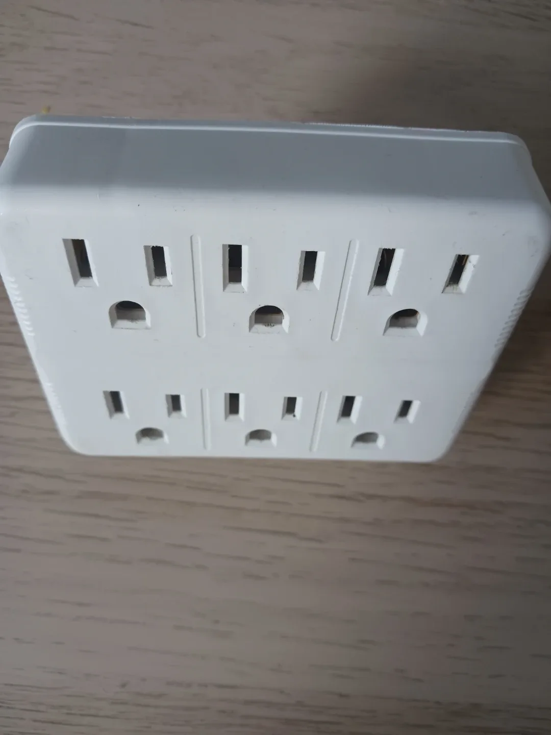 White Multi-Outlet Wall Adapter