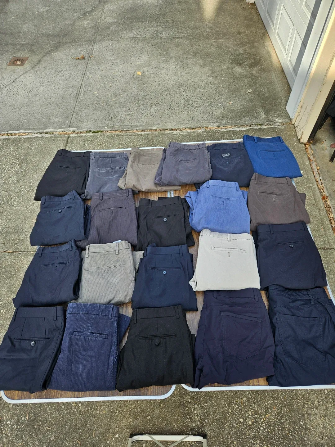 53 mens pants and shirts..size medium