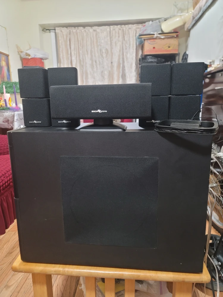 BACH & ODIN HDX-707 SERIE PROFESIONAL 5.1 SISTEMA - photo 3