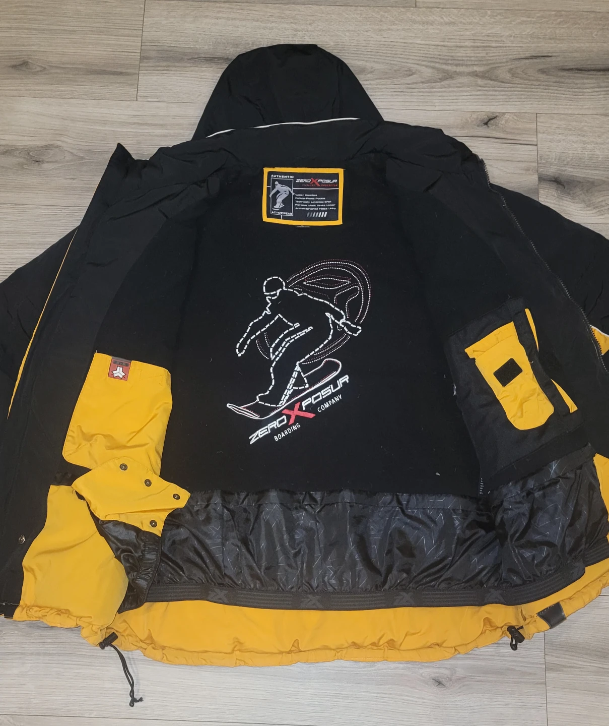 ZeroXposur Black & Yellow Jacket - XL - photo 2