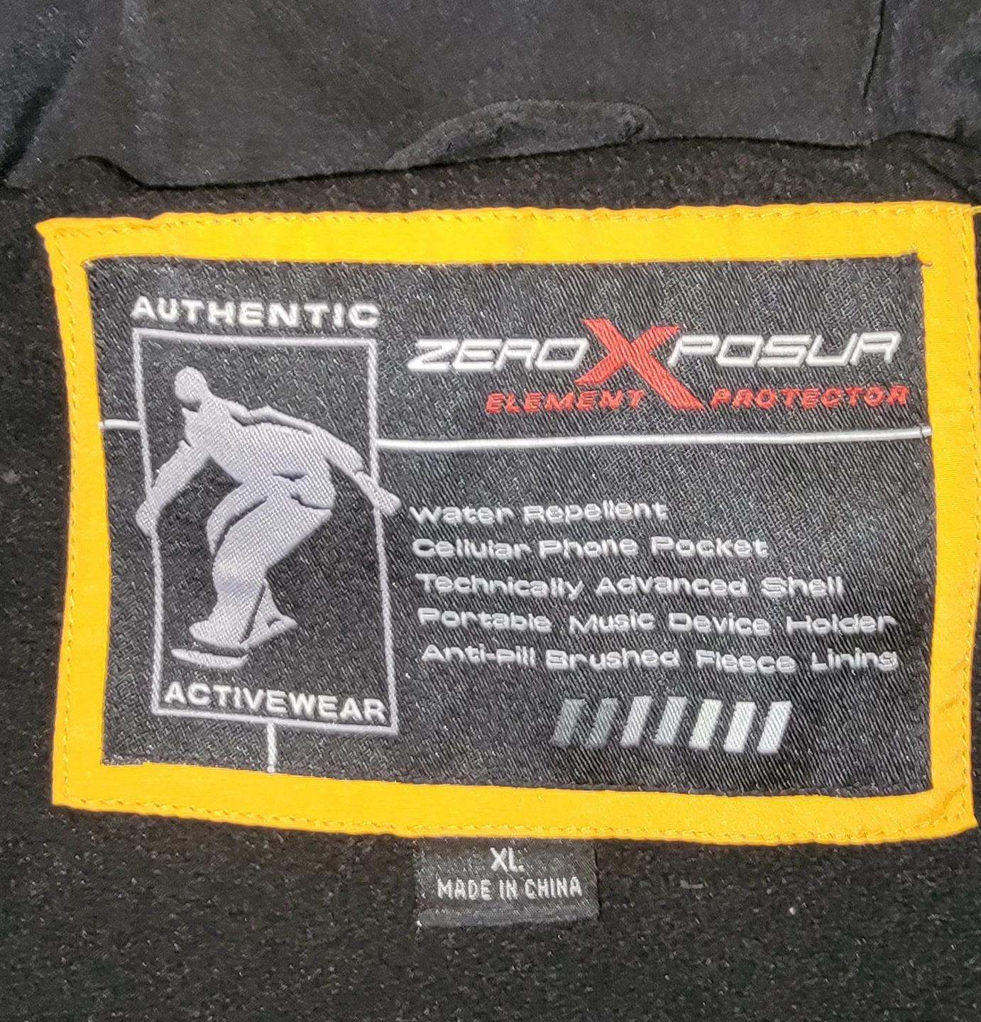 ZeroXposur Black & Yellow Jacket - XL - photo 3