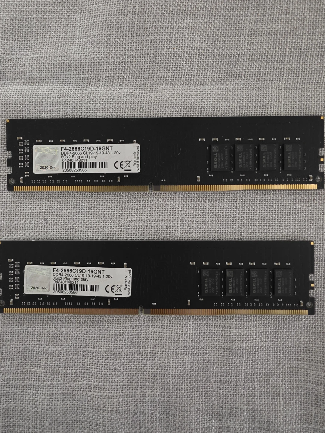 G.Skill 16GB RAM (2x8GB kit)