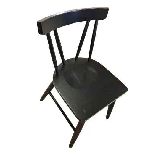 Black Wooden Chair