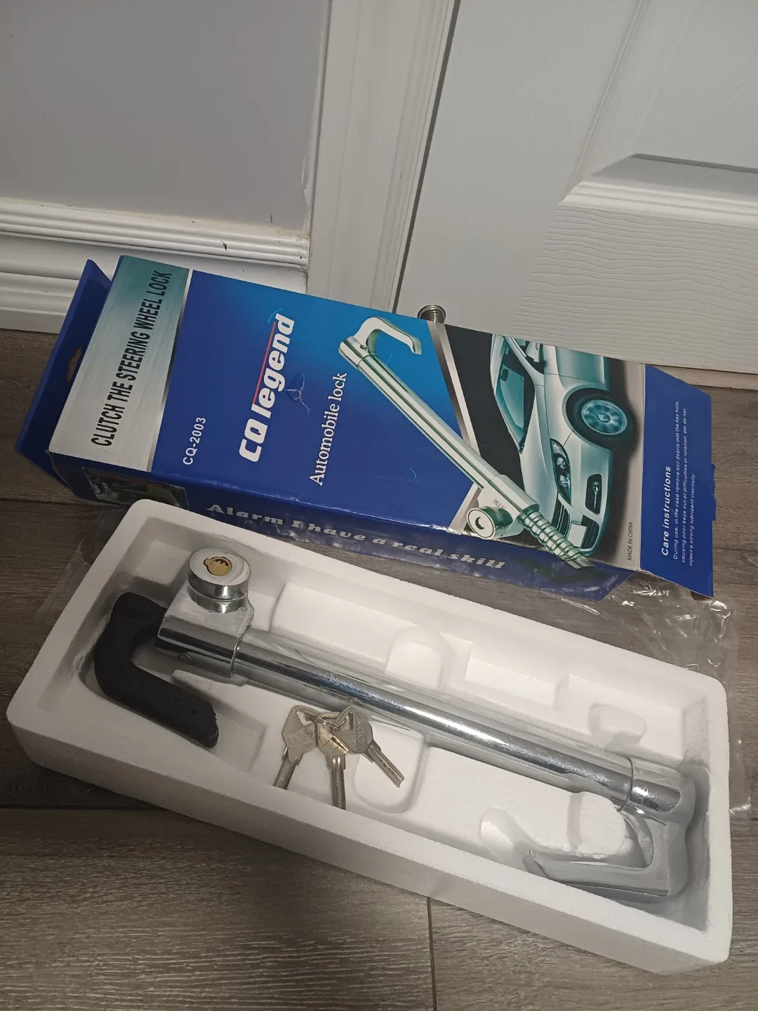 CQ Legend Automobile Lock CQ-2003 - Steering Wheel Lock image indicator(8)