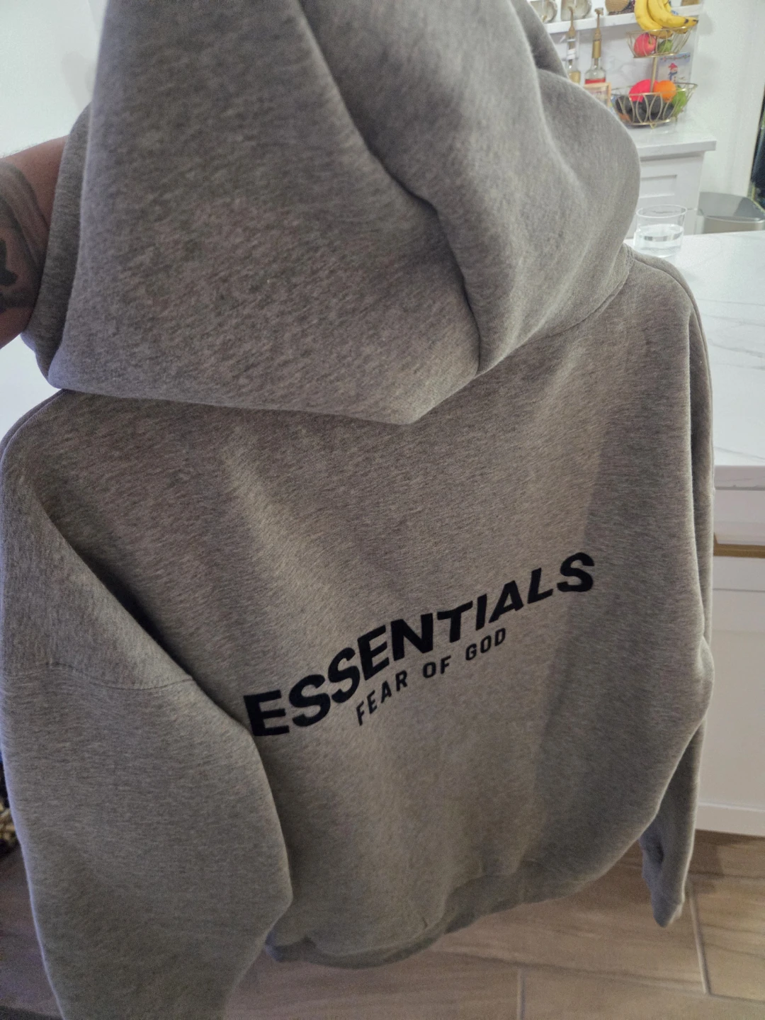 Essentials Fear of God Hoodie - Gray