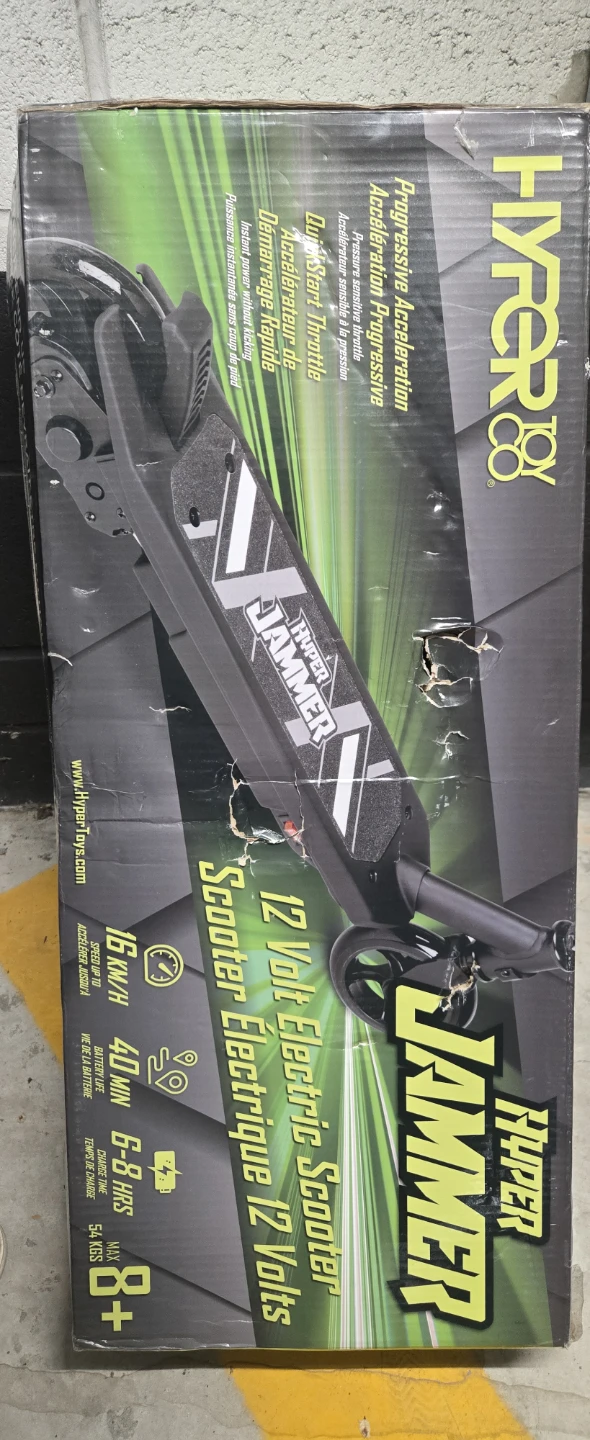 Hyper Toy Co. Hyper Jammer 12V Electric Scooter